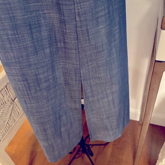 NWT Zero + Maria Cornejo Washed Indigo 100%Cotton, sleeves, 2 pockets - Picture 10 of 16